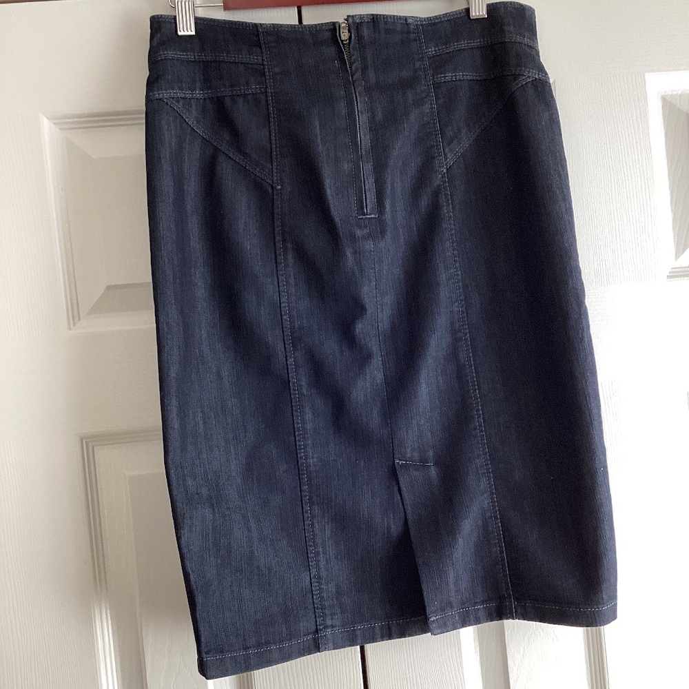 Ann Taylor Denim Skirt - Picture 5 of 8